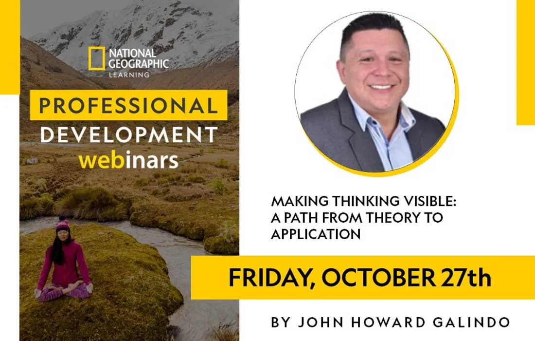 Profesor del Centro de Idiomas, ponente invitado en webinar de National Geographic Learning Profesor del Centro de Idiomas, ponente invitado en webinar de National Geographic Learning