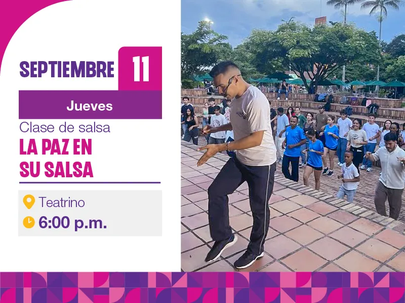 La paz en su salsa La paz en su salsa