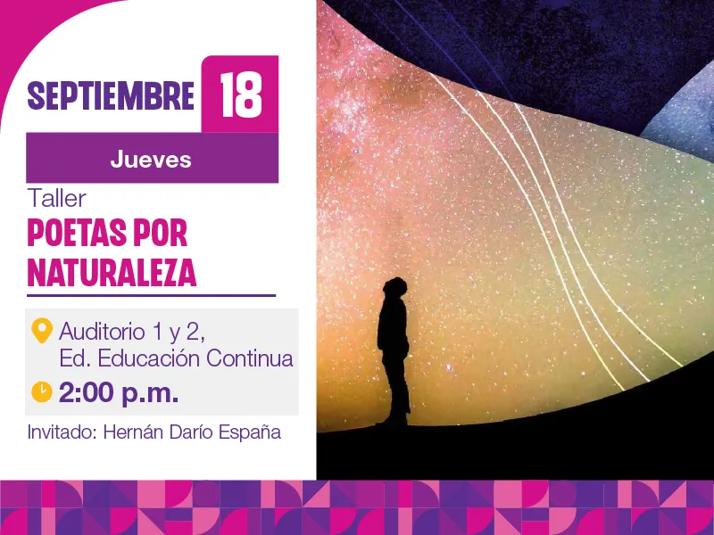 Taller: Poetas por naturaleza Taller: Poetas por naturaleza