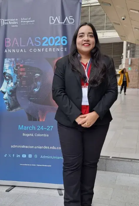 Profesora javeriana participa en conferencia internacional BALAS 2026